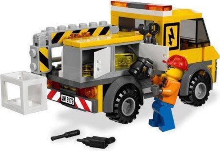 Lego Nr. 3179 City Reparatietruck Complete set, Kinderen en Baby's, Speelgoed | Duplo en Lego, Gebruikt, Lego, Complete set, Ophalen of Verzenden