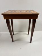 *Italiaans inleg muziekdoos/tafel - ca. 1970, Minder dan 45 cm, Minder dan 55 cm, Gebruikt, *