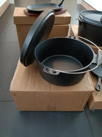 6L gietijzeren pan  beschikbaar voor biedingen
