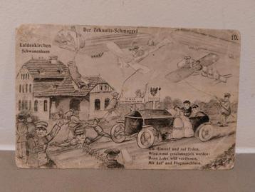 Oude Ansichtkaart - Der Zukunfts-Schmuggel - WO1 1916 beschikbaar voor biedingen