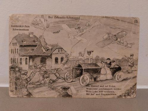 Oude Ansichtkaart - Der Zukunfts-Schmuggel - WO1 1916, Verzamelen, Ansichtkaarten | Nederland, Gelopen, Zuid-Holland, Voor 1920