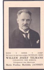 Willem J. TILMANS - JANSSEN  1880-1948, Verzenden, Bidprentje
