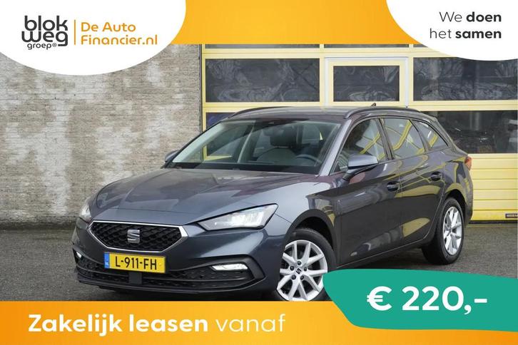 Seat Leon Sportstourer 1.5 eTSI 150PK! Automaat € 15.950,0, Auto's, Seat, Bedrijf, Te koop, Leon, ABS, Airbags, Airconditioning