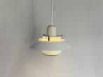 Jeka Metaltryk Deense vintage hanglamp, Ophalen of Verzenden, Gebruikt, Metaal, Minder dan 50 cm