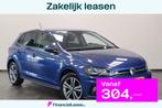 Volkswagen Polo 1.0 TSI R-Line Edition R-Line Edition ACC Ca, Auto's, Voorwielaandrijving, 580 kg, Met garantie (alle), Blauw