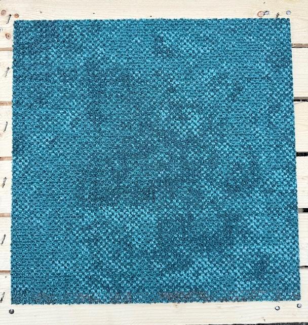 Desso Grezzo 8842 blauw/groen nieuw, Huis en Inrichting, Stoffering | Vloerbedekking, Nieuw, Tapijt, Blauw, Groen, Overige kleuren