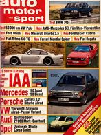 Auto Motor und Sport 7 sep 1983, Boeken, Auto's | Folders en Tijdschriften, Ophalen of Verzenden, Gelezen, Algemeen