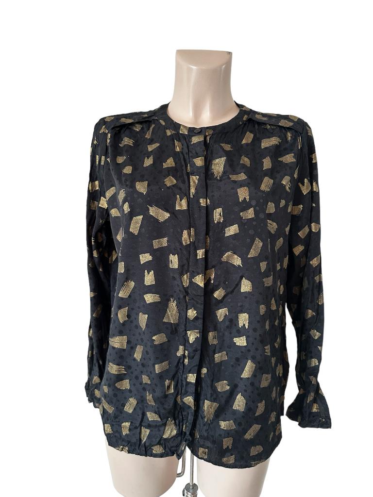 Fabienne Chapot blouse L, Kleding | Dames, Zwart, Ophalen of Verzenden, Zo goed als nieuw