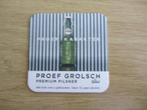 grolsch viltje: gvg 1822, Verzamelen, Biermerken, Ophalen of Verzenden, Zo goed als nieuw, Viltje(s), Grolsch