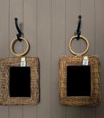 2 stuks Riviera Maison rattan fotolijsten, Ophalen, Zo goed als nieuw