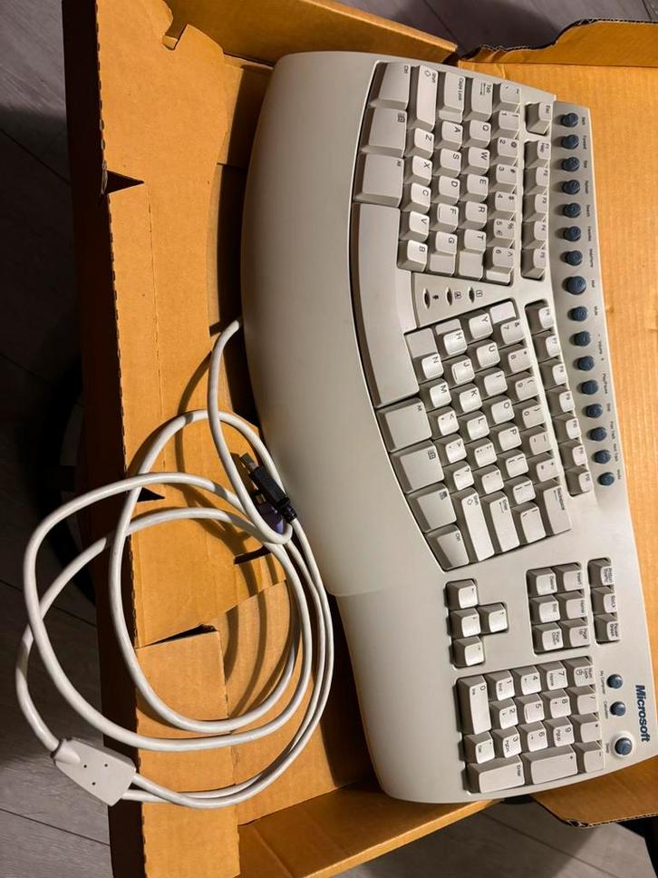 Microsoft Natural Pro Keyboard Vintage Computer, Computers en Software, Vintage Computers, Ophalen of Verzenden