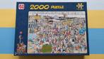 Jan van Haasteren Vertrekhal 2000 stukjes, Hobby en Vrije tijd, Denksport en Puzzels, Ophalen of Verzenden, Meer dan 1500 stukjes