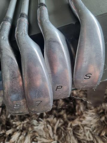 TaylorMade RAC OS grafieten ijzers 5,7,P,S, prima conditie. beschikbaar voor biedingen