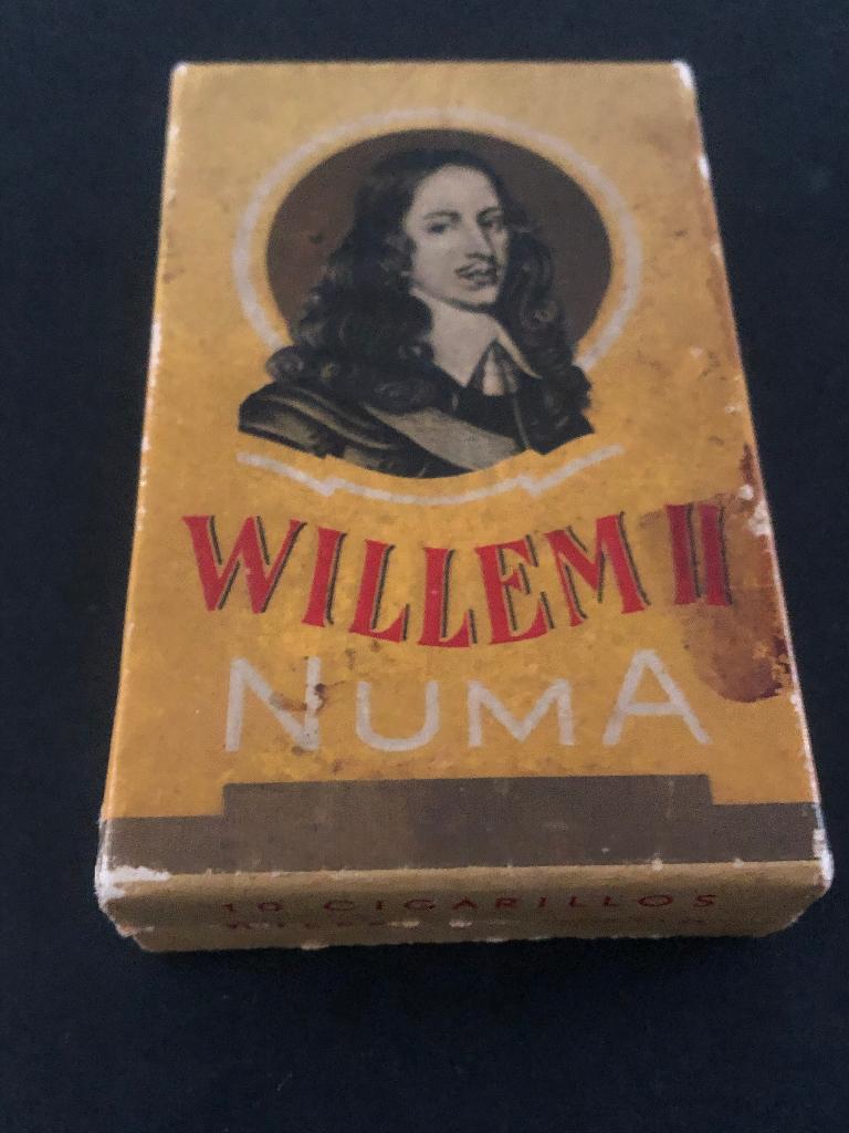 Vintage Willem II Numa Cigarillos Verpakking, Ophalen of Verzenden, Gebruikt, Verpakking
