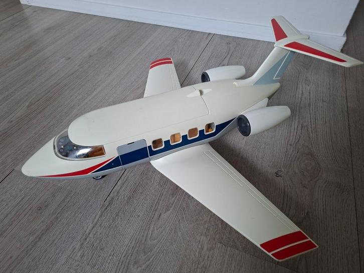 Playmobil vliegtuig, chartervliegtuig, passagiers vliegtuig, Kinderen en Baby's, Speelgoed | Playmobil, Gebruikt, Los playmobil