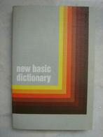 New Basic Dictionary - Engels, Ophalen of Verzenden, Zo goed als nieuw