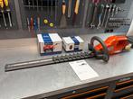 Husqvarna 520iHD70 accu heggenschaar + accu,lader TOPSTAAT!, Ophalen of Verzenden, Zo goed als nieuw, Accu, HUSQVARNA