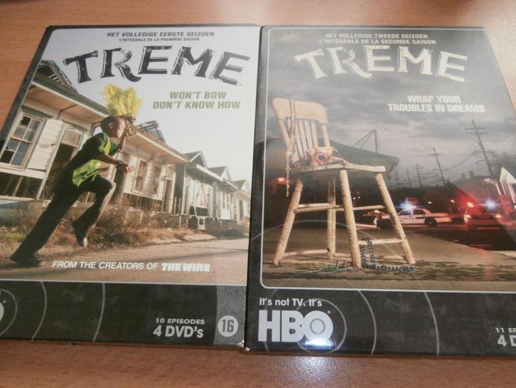 Complete dvd serie Treme seizoen 1 t/m 4, Cd's en Dvd's, Dvd's | Tv en Series, Zo goed als nieuw, Drama, Boxset, Vanaf 16 jaar