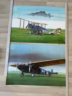 10 KLM Vliegtuigen van 1920-1972, Ophalen, Nieuw, Kaart, Foto of Prent