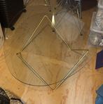 Koffie tafel - Gubi Pedrera messing, Huis en Inrichting, Ophalen, Minder dan 45 cm, Gebruikt, Glas