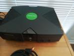 X box met 9 spellen, Ophalen of Verzenden, Gebruikt, Met 1 controller