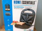 Tosti apparaat / sandwich toaster wit  **NIEUW**, Witgoed en Apparatuur, Contactgrills, Ophalen of Verzenden, Nieuw