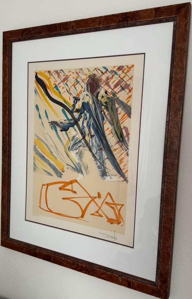 Salvador Dali Litho Les Vitraux, Antiek en Kunst, Kunst | Litho's en Zeefdrukken, Ophalen