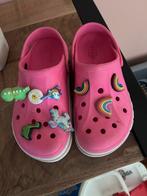 Stoere en vrolijke roze crocs maat 32, Kinderen en Baby's, Kinderkleding | Schoenen en Sokken, Ophalen, Gebruikt, Meisje, Schoenen