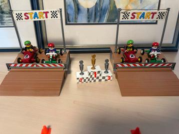Playmobil Zeepkist Gocard 4141 2x met voetbal en racebuggys beschikbaar voor biedingen