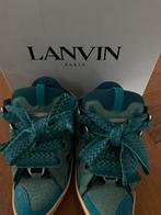Lanvin curb maat 44 turquoise blauw dessin, Ophalen of Verzenden, Zo goed als nieuw, Lanvin Paris, Sneakers of Gympen