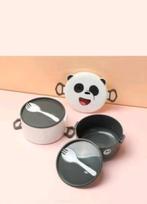2 delige lunchbox van Miniso We bare bears collectie panda, Ophalen of Verzenden, Nieuw