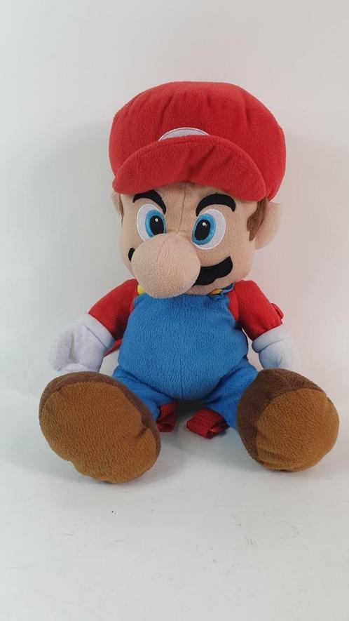 Knuffel Rugzak Mario, Nintendo. 45 cm lang. 8A8, Kinderen en Baby's, Speelgoed | Knuffels en Pluche, Gebruikt, Overige typen, Ophalen of Verzenden