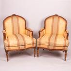 Stoeltjes, 18e-eeuw, Louis Seize, Notenhout, Ophalen