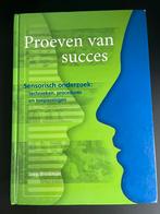 Proeven van succes/ sensorisch onderzoek, Boeken, Ophalen of Verzenden, Beta, Zo goed als nieuw, HBO
