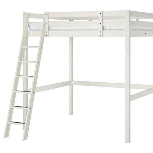 IKEA Stora hoogslaper, Huis en Inrichting, Slaapkamer | Stapelbedden en Hoogslapers, Zo goed als nieuw, Hoogslaper, 140 cm, 200 cm