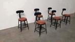 Chaise Nicolle 6x franse industriële metalen design stoelen, Gebruikt, Metaal, Chaisenicolle.fr, Vijf, Zes of meer stoelen