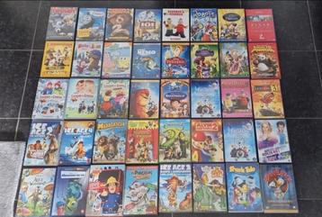 40 kinder dvd's  beschikbaar voor biedingen