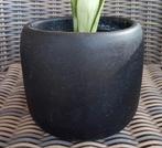 Zwarte bloempot Ikea sinnerlig, Ophalen, Rond, Binnen, Zo goed als nieuw