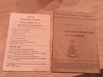 Regelement betreffende de krijgstucht beschikbaar voor biedingen