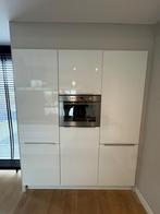 Compleet Kookeiland Modern + Wandkast + GEDEMONTEERD, Huis en Inrichting, Keuken | Complete keukens, Wit, Ophalen of Verzenden