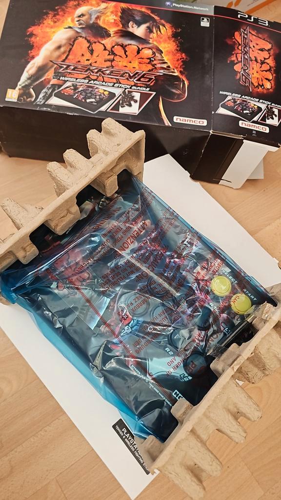 Tekken 6 PS3 met Arcade Stick Bundle - Draadloos!, Spelcomputers en Games, Spelcomputers | Overige, Gebruikt, Ophalen of Verzenden