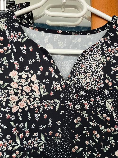 Mooi zomerpak zwart/roze Shein 42/44 nieuw, Kleding | Dames, Broeken en Pantalons, Nieuw, Maat 42/44 (L), Zwart, Lang, Verzenden
