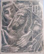 Hubert Bekman " Pastorale " uit 1945 Zuidlimburg  NHS, Verzenden