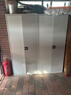 Archiefkast, Huis en Inrichting, Kasten | Roldeurkasten en Archiefkasten, Gebruikt, Metaal, 150 tot 200 cm, 25 tot 50 cm