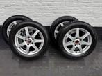 4 Winterbanden met Velgen - 215/55 R16, Auto-onderdelen, Banden en Velgen, Ophalen, 16 inch, Banden en Velgen, Winterbanden