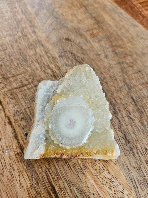 Stalactiet Mineraal met Oog, Verzamelen, Mineralen en Fossielen, Mineraal, Ophalen of Verzenden