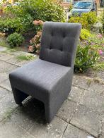 6 eetkamer stoelen op wieletjes, Huis en Inrichting, Fauteuils, Ophalen, Overige materialen, Minder dan 75 cm, Nieuw