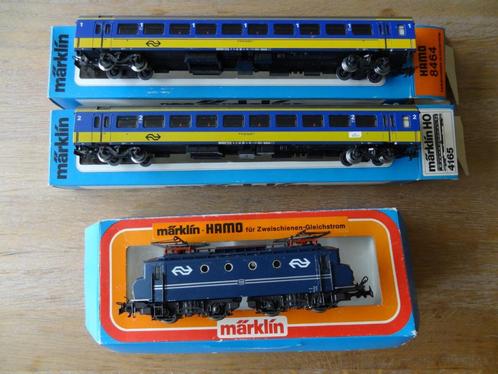 Marklin H0 Hamo 8324 NS 1100 Blauw/geel, Hobby en Vrije tijd, Modeltreinen | H0, Gebruikt, Treinset, Gelijkstroom, Märklin, Analoog