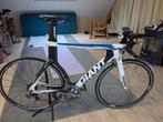 Giant Trinity tijdritfiets, Fietsen en Brommers, Fietsen | Racefietsen, Ophalen, 28 inch, Gebruikt, Carbon