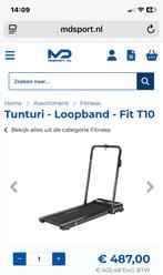 Tunturi cardio Fit T10 loopband 1-12km p/u, Ophalen, Zo goed als nieuw, Benen, Loopband